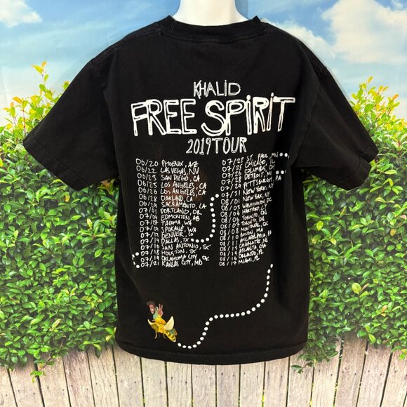 Khalid Free Spirit Tour 2019 T-shirt Size Small Adult Unisex (SKU: 26M) - Picture 2 of 8